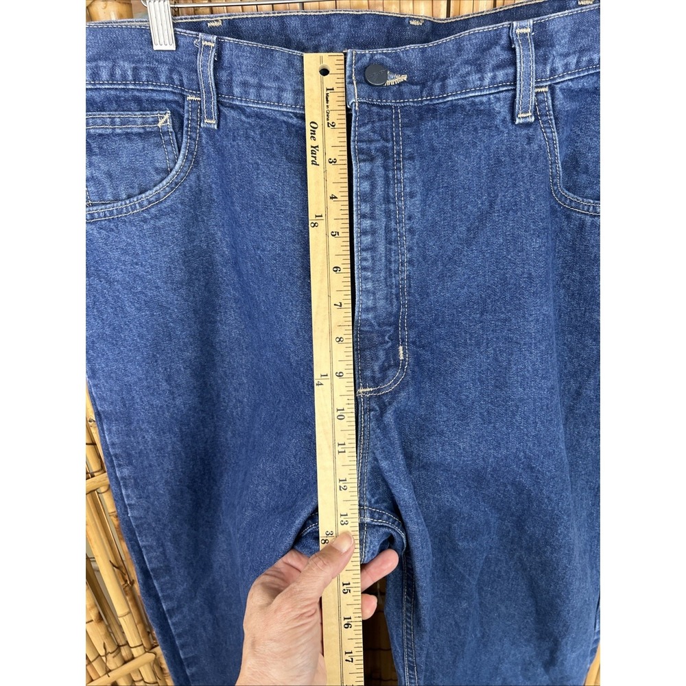 CARHARTT Men's 40X32 Jeans Relaxed Fit‎ Straight Leg Blue FRB100 FRC Utility - Picture 10 of 10
